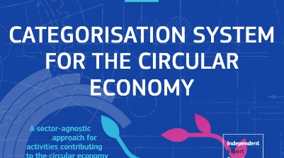  La Unión Europea categoriza las actividades que contribuyen a la economía circular