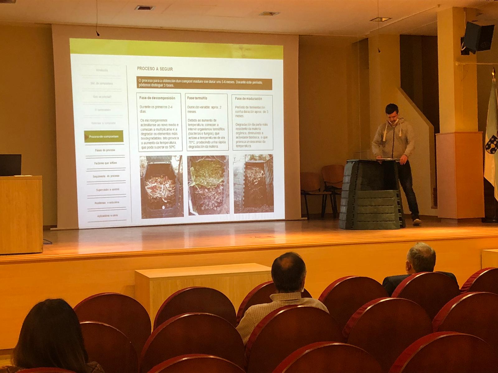 Sogama ha repartido, de forma gratuita, 3.050 compostadores entre 77 entidades coruñesas