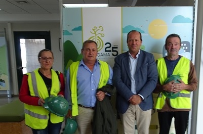 Sogama y A Guarda estrechan la colaboración en materia de reciclaje y compostaje